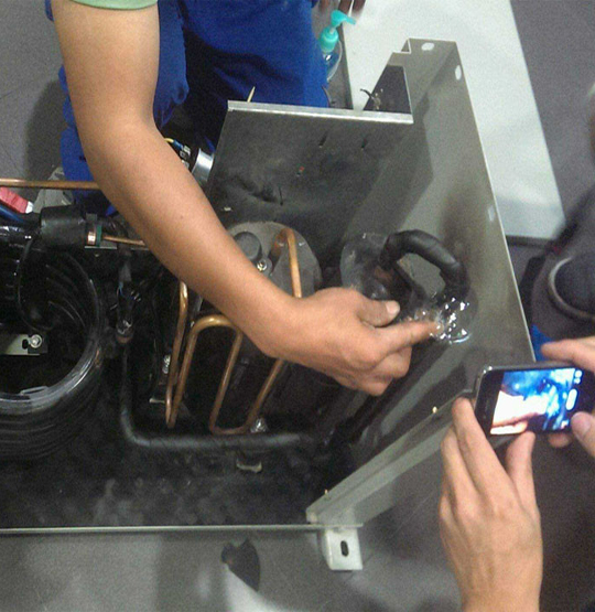 泰兴维修空调制冷效果差