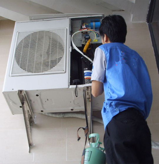 泰兴空调开机无反应维修